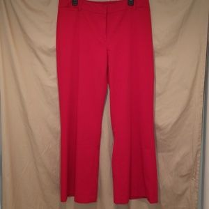 Apostrophe Red Wide Leg Pants